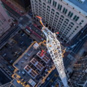 Thackray Crane Completes Major HVAC Chiller Swap at Residence Inn by Marriott in Center City Philadelphia