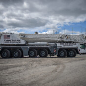 Thackray Crane Rental - Liebherr LTM 1300 6.2 - All-Terrain - Passenger Side View