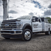 Thackray Crane Rental - 2025 Thackray Ford F-550 Service Truck - Front Driver
