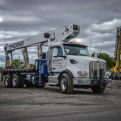 Thackray Crane Rental - Manitex 30102C - Boom Truck Crane - Front Passenger Side