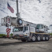 Thackray Crane Rental - Tadano AC 4.110-1 - All-Terrain Crane - Front Driver Side