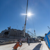 Thackray Crane Proudly Lifts a Piece of History - Supporting the Navy’s 250th Anniversary Fleet Week - 11