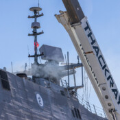 Thackray Crane Proudly Lifts a Piece of History - Supporting the Navy’s 250th Anniversary Fleet Week - 12